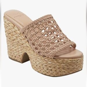 Marc Fisher Hollis Espadrille Wedge Sandal